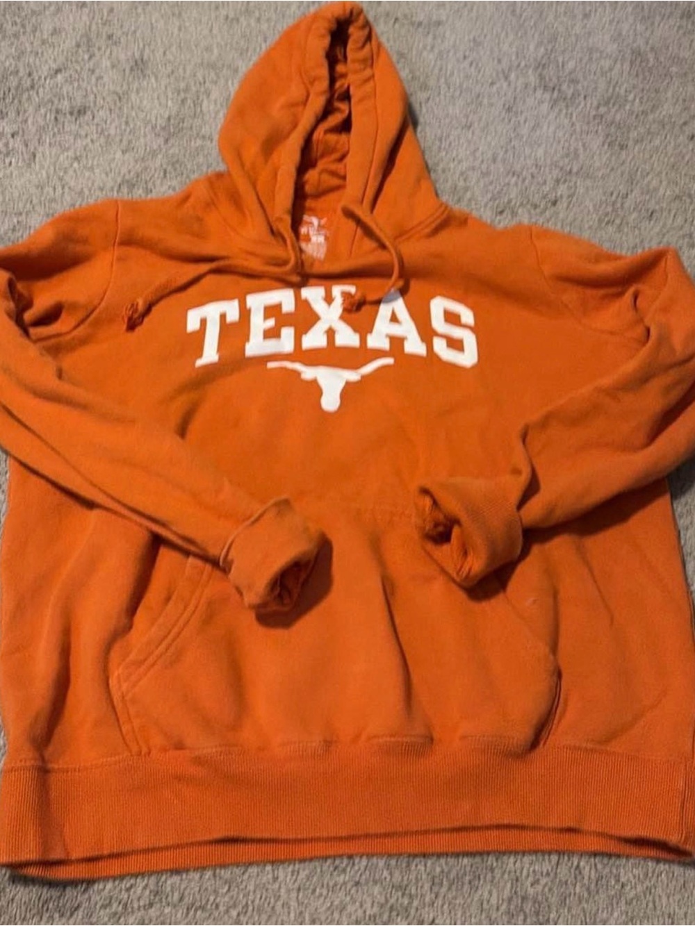 Texas Longhorns Orange Hooded Sweatshirt